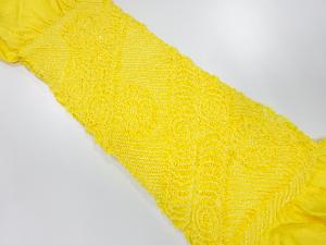 正絹　絞り　帯揚げ